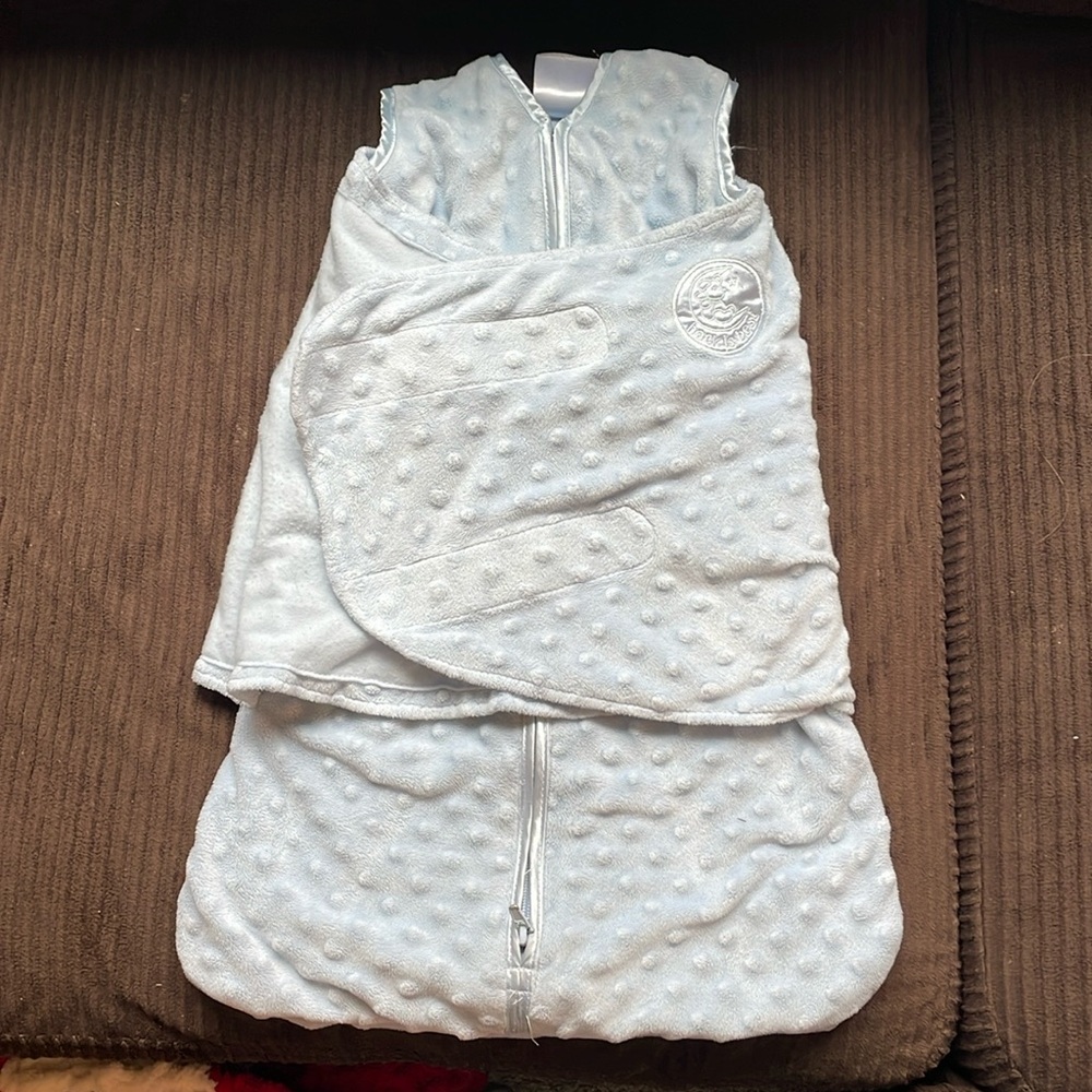 Newborn halo sleep sack swaddle